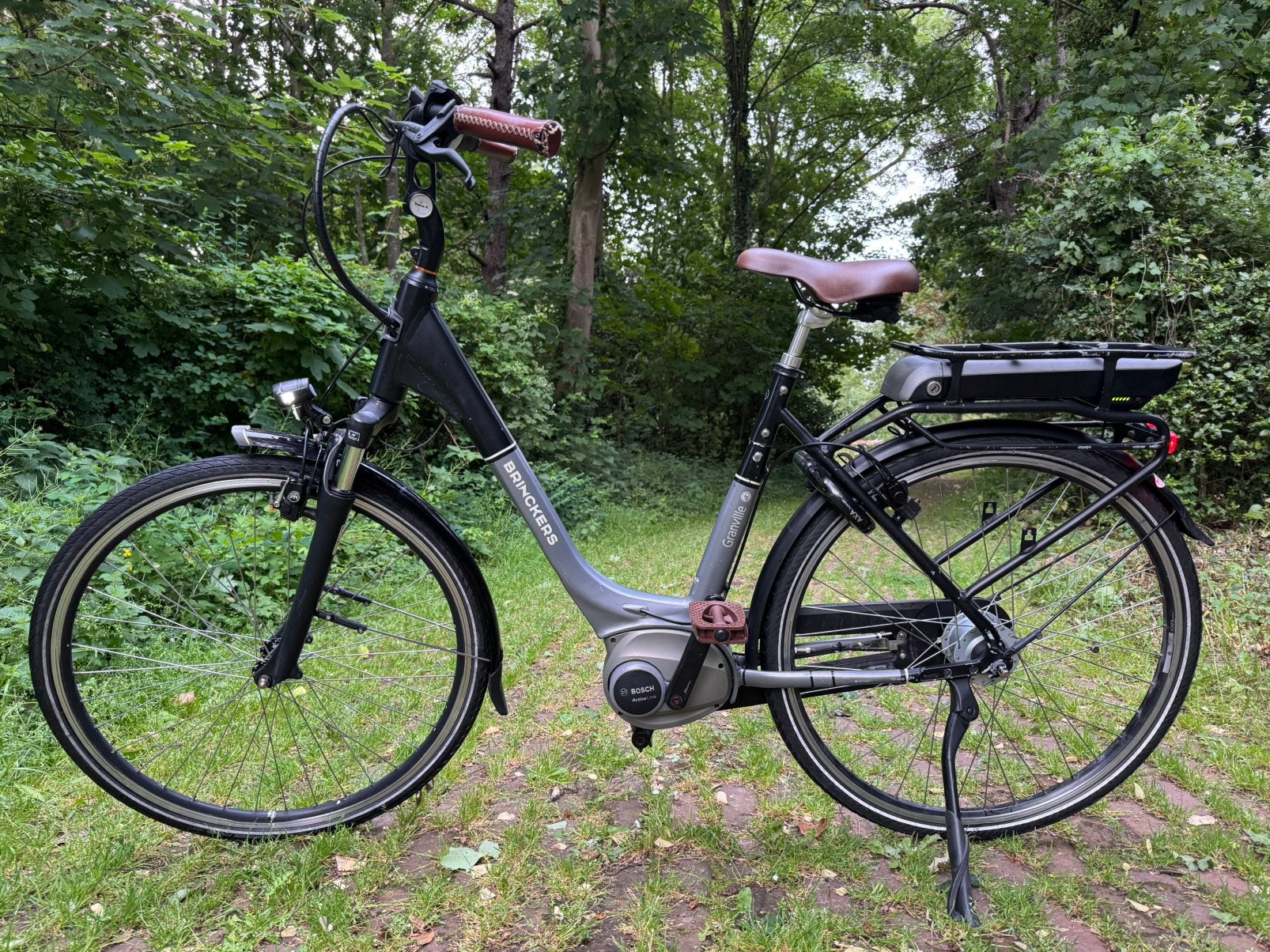 Elektrische fiets Brinckers Granville Bosch, Fietsen en Brommers, Elektrische fietsen, Ophalen, Zo goed als nieuw, Brinckers, 51 tot 55 cm