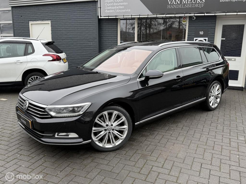 Volkswagen Passat Variant 2.0 BiTDI 4Motion Highline automaa, Auto's, Automaat, Gebruikt, 4 cilinders, Zwart