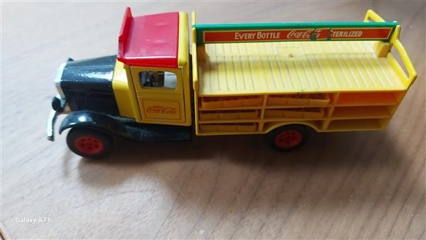 Siku 2860 Oldtimer Coca Cola -2, Ophalen of Verzenden, Gebruikt, Bus of Vrachtwagen, SIKU