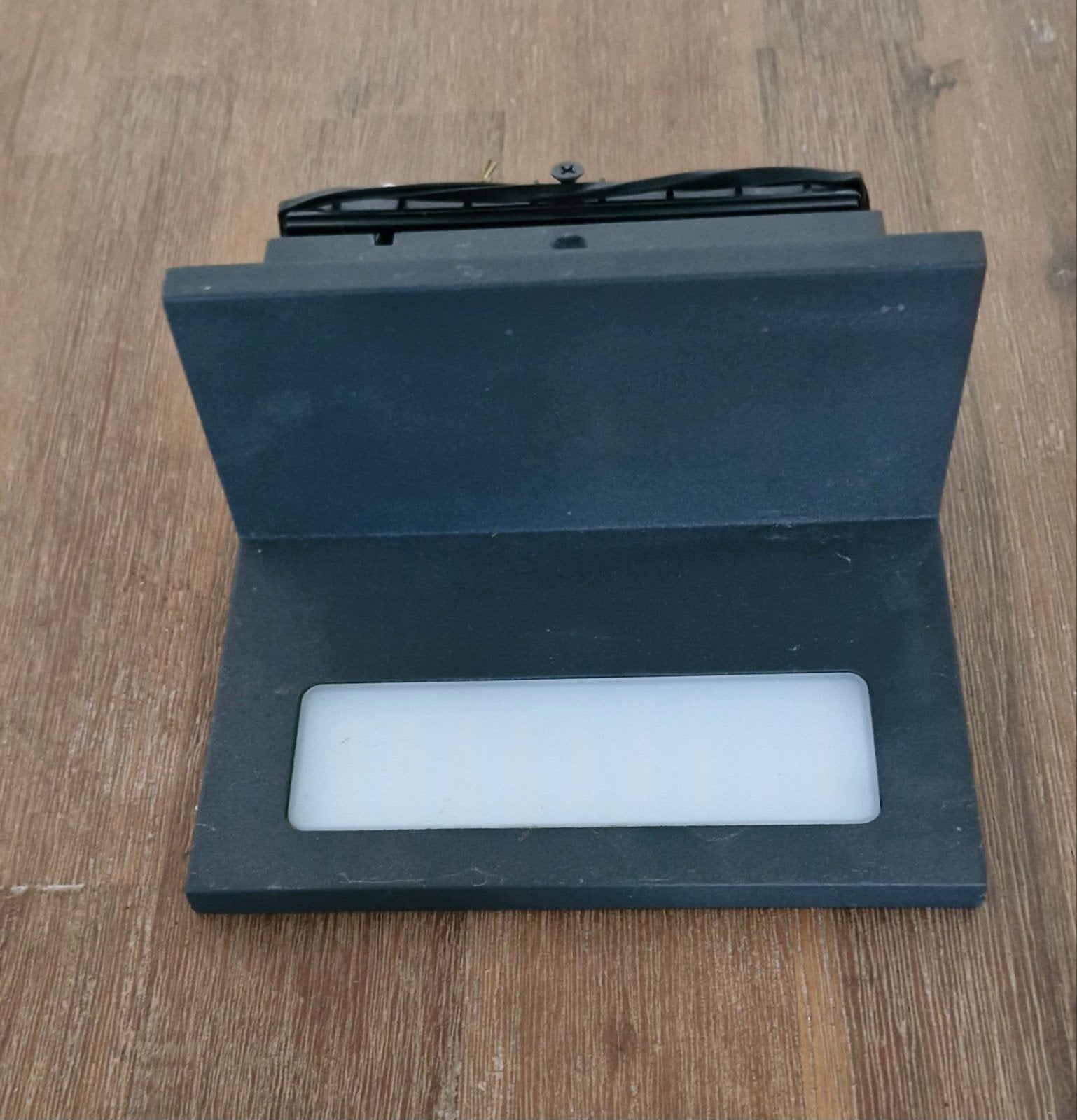 Buitenverlichting (Antraciet), Minder dan 50 watt, Wandlamp, Aluminium, Ophalen of Verzenden
