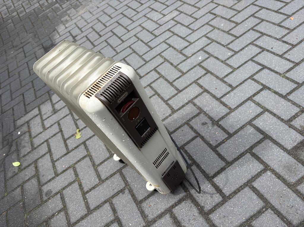 Delonghi olieradiator - Elektrische kachel, Ophalen, Gebruikt, Kachel, 60 tot 150 cm