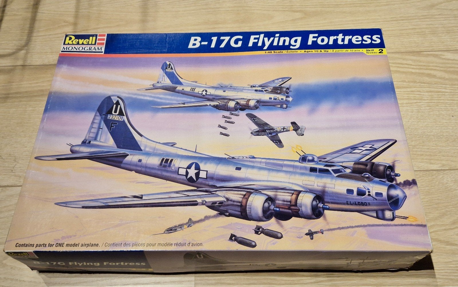 Revell Monogram 85-5600 B-17G Flying Fortress met upgrades, Revell, Nieuw, Ophalen of Verzenden, Groter dan 1:72
