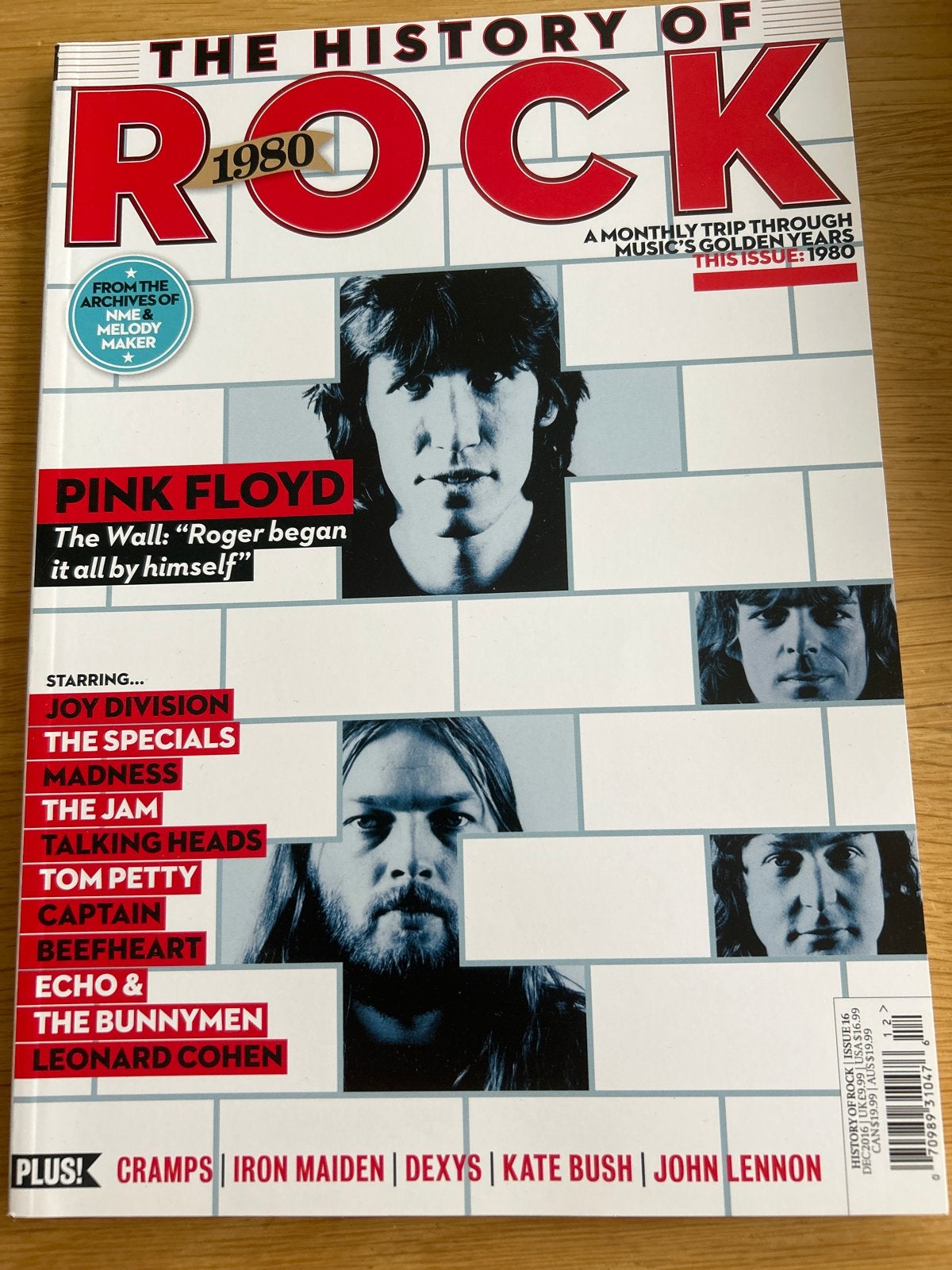 The History of Rock 1980 - Pink Floyd, Joy Division, Ophalen of Verzenden, Zo goed als nieuw, Genre of Stijl