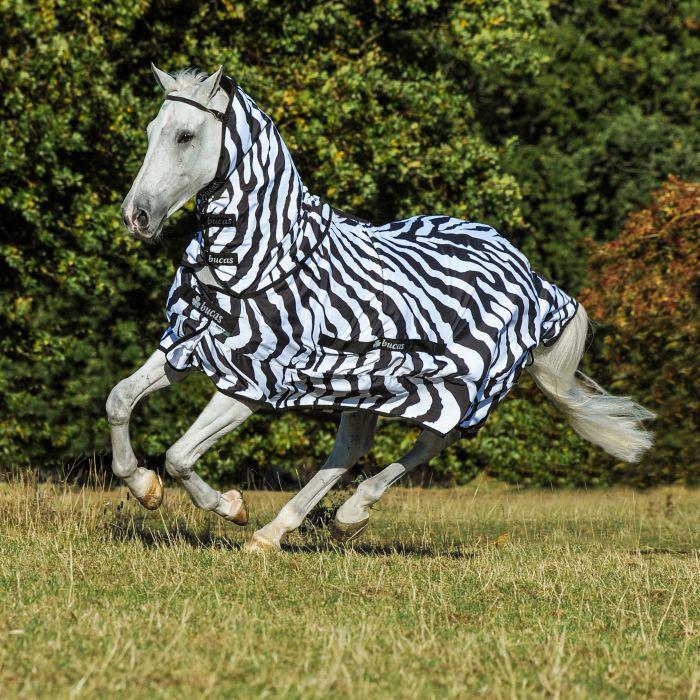 NIEUWE Bucas Sweet Itch Zebra eczeemdeken mt 185, 205 en 215, Ophalen of Verzenden, Nieuw, Eczeemdeken, Bucas