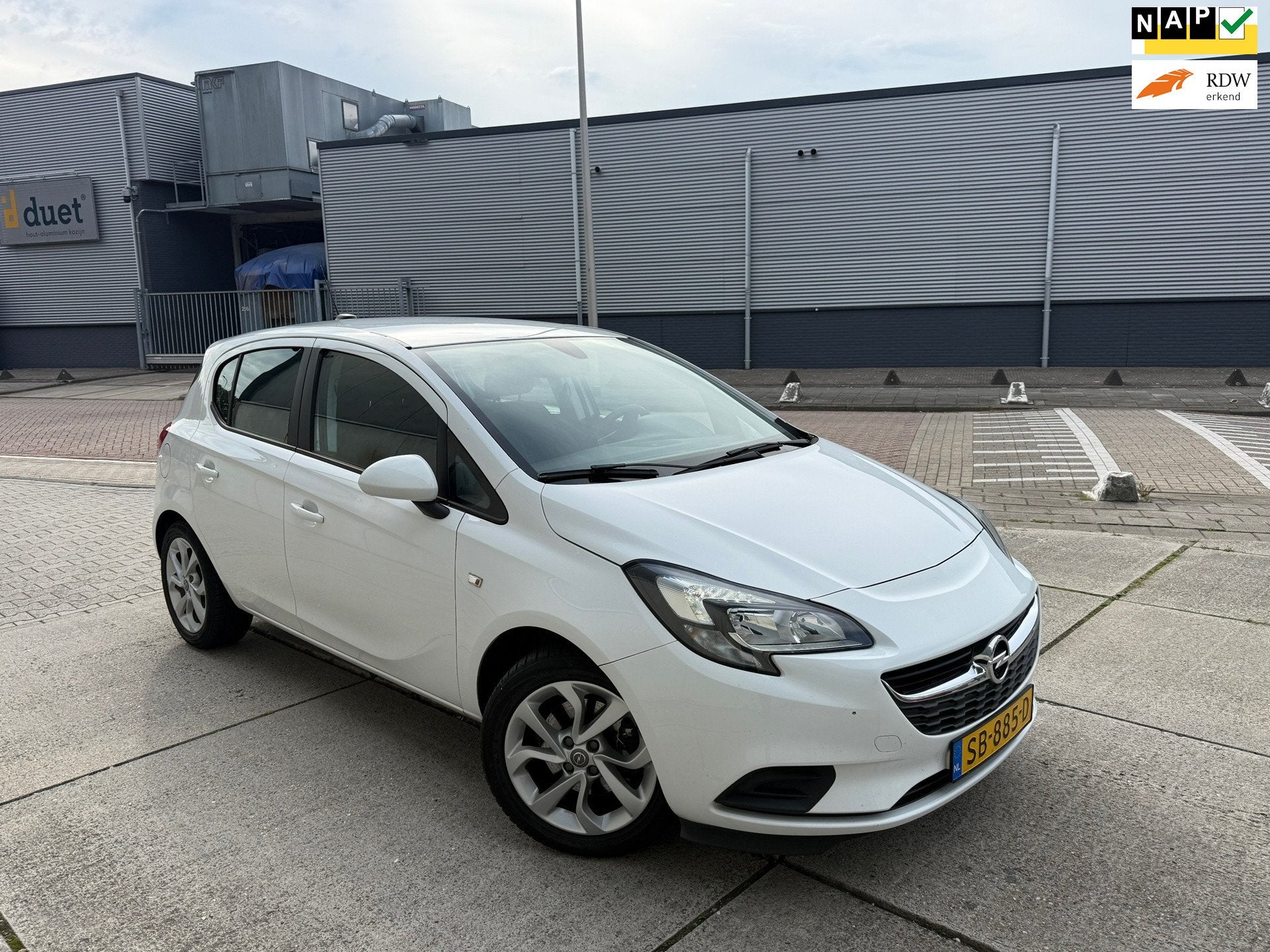 Opel Corsa 1.0 Turbo Online Edition 6 BAK Volledig onderhoud, Auto's, Voorwielaandrijving, Euro 6, Origineel Nederlands, Handgeschakeld