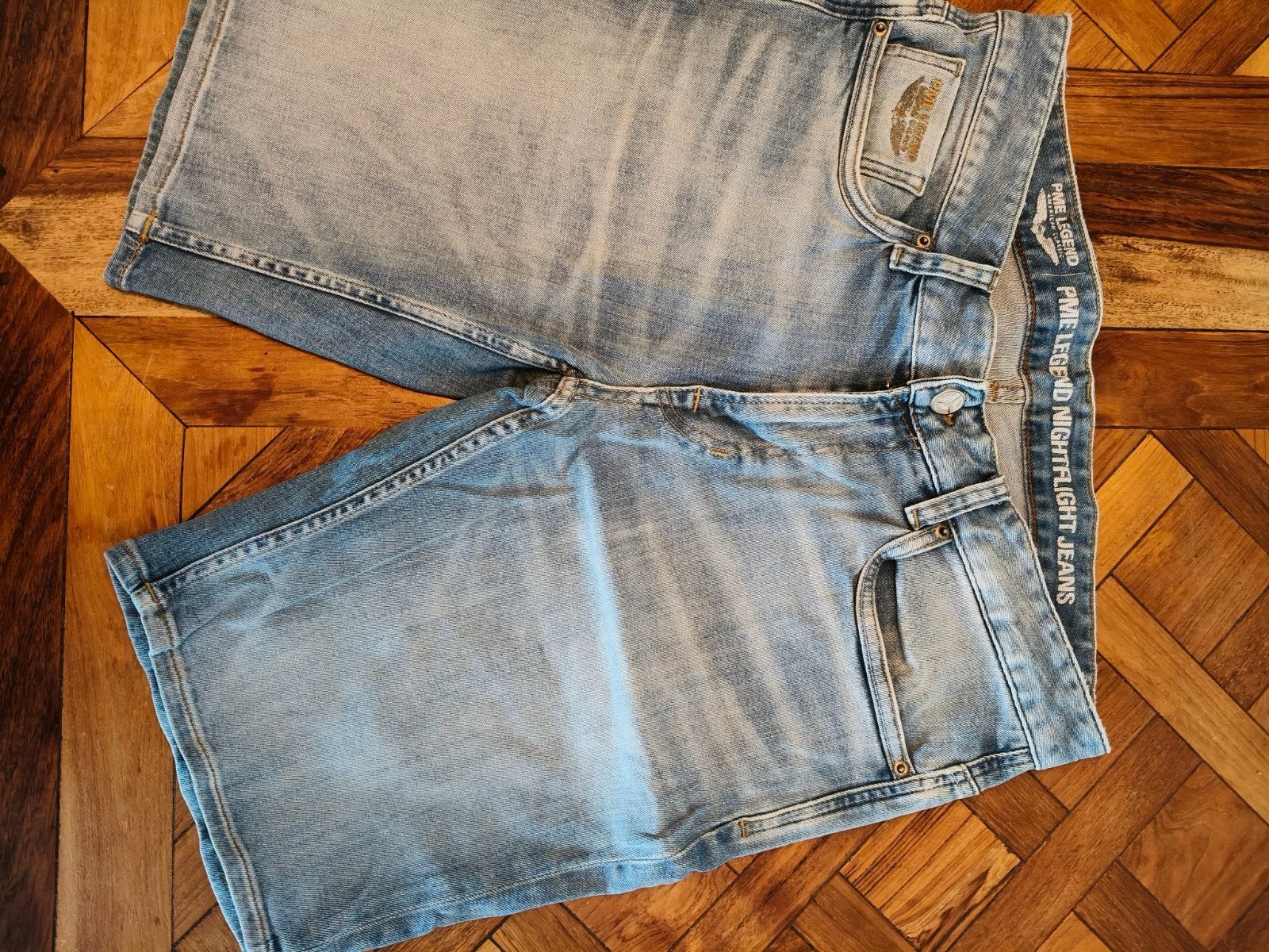 Pme Legend korte broek maat 34, Kleding | Heren, Spijkerbroeken en Jeans, Blauw, Ophalen of Verzenden, W33 - W34 (confectie 48/50)