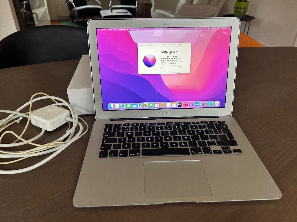 Macbook Air 2015, Gebruikt, Qwerty, 13 inch, Minder dan 2 Ghz