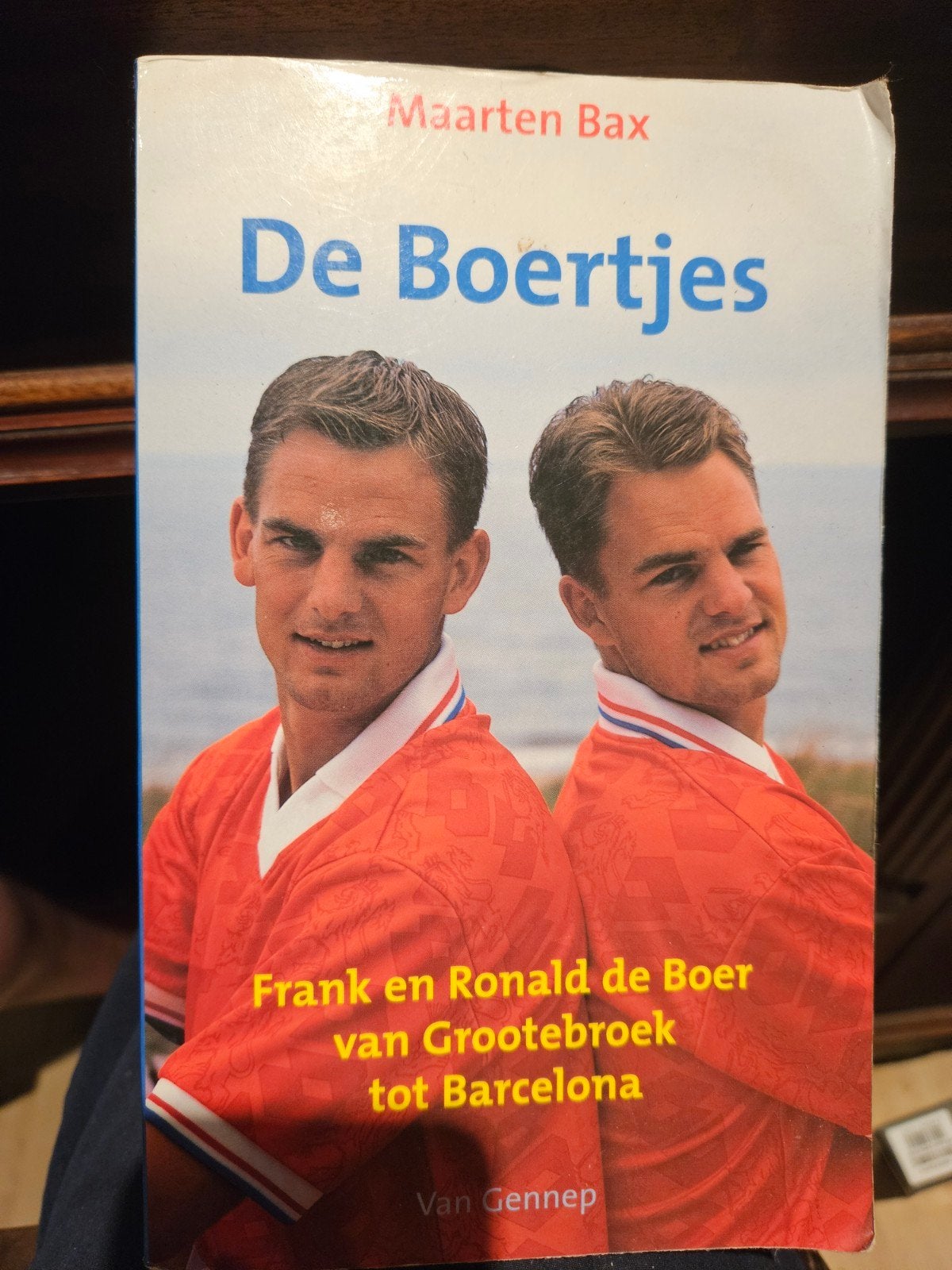 De Boertjes - Frank en Ronald de Boer biografie, Gelezen, Ophalen of Verzenden, Overige sporten, Maarten Bax