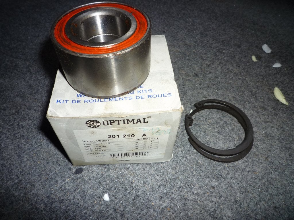 Opel Astra-F, Corsa-B, Tigra A en Vectra-A voorwiellager, Ophalen of Verzenden, Nieuw, Overige merken, Ophanging en Onderstel