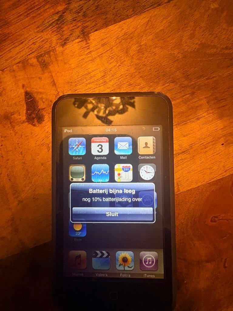 VINTAGE DIGITALE SPELER, APPLE IPOD TOUCH 8GB, Audio, Tv en Foto, Mp3-spelers | Apple iPod, Ophalen of Verzenden, Zo goed als nieuw