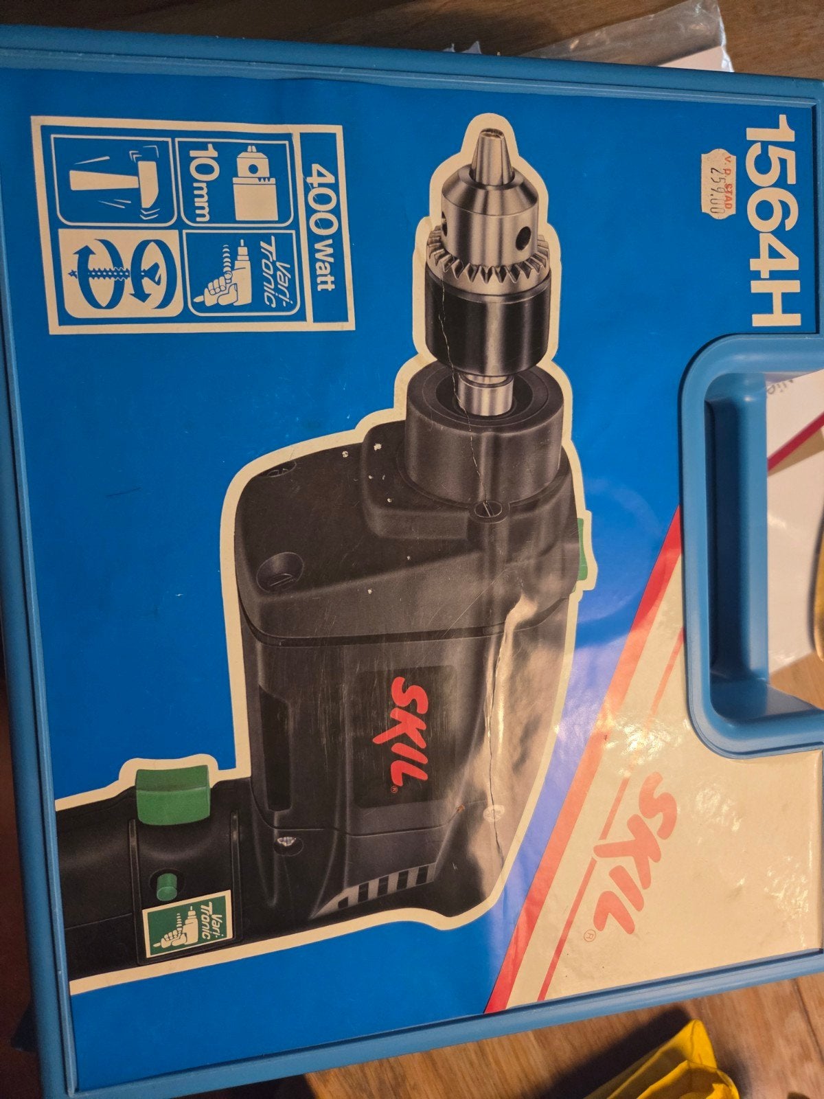 Skil Boormachine 400 Watt - niet gebruikt, Boormachine, Ophalen of Verzenden, Zo goed als nieuw, Variabele snelheid