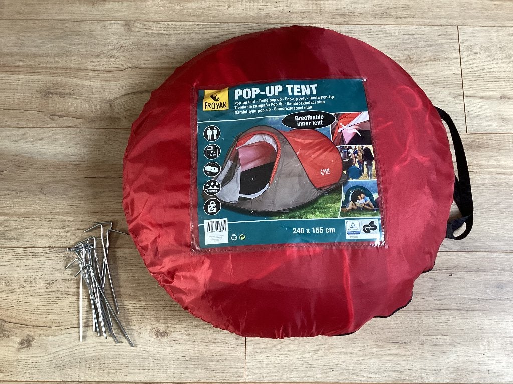 Froyak Pop-up tent, Ophalen of Verzenden, Zo goed als nieuw, Tot en met 2