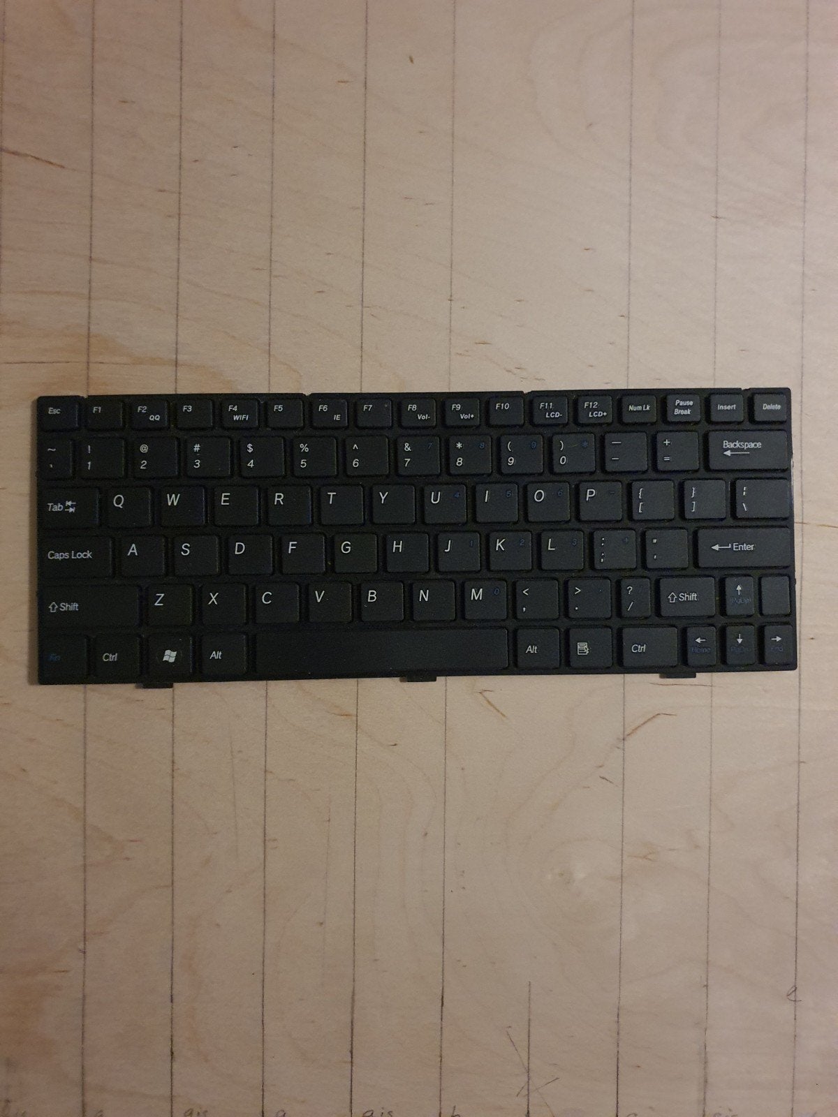 klein toetsenbord van onbekende laptop, Ophalen of Verzenden, Zo goed als nieuw