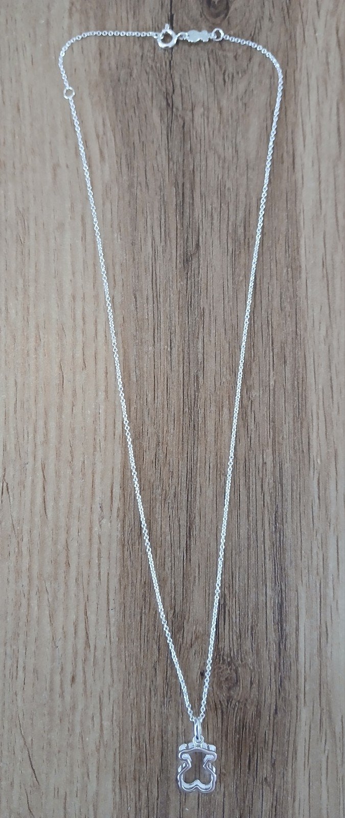 TOUS Galaxy Ketting met Beer Hanger - Sterling Zilver, Met hanger, Ophalen of Verzenden, Zo goed als nieuw, Zilver