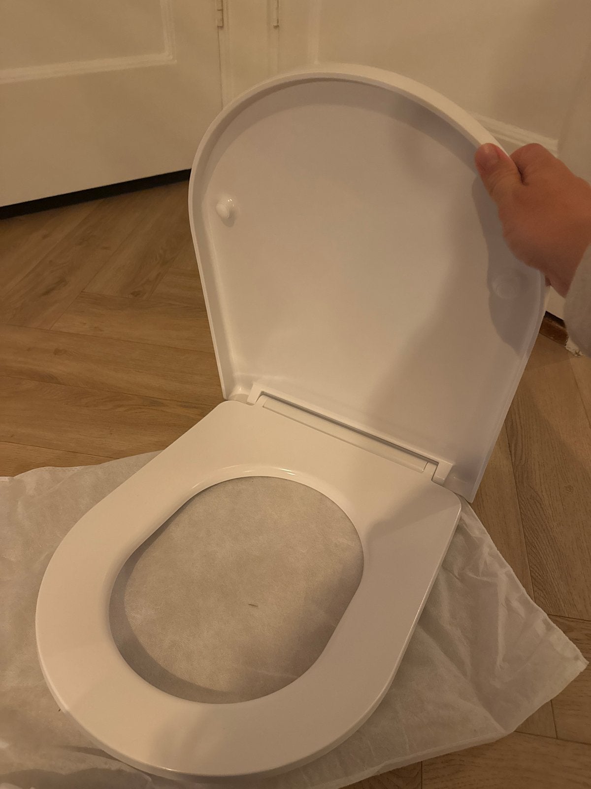 Nieuwe WC bril met softclose en quick release, Ophalen of Verzenden, Nieuw, Toilet