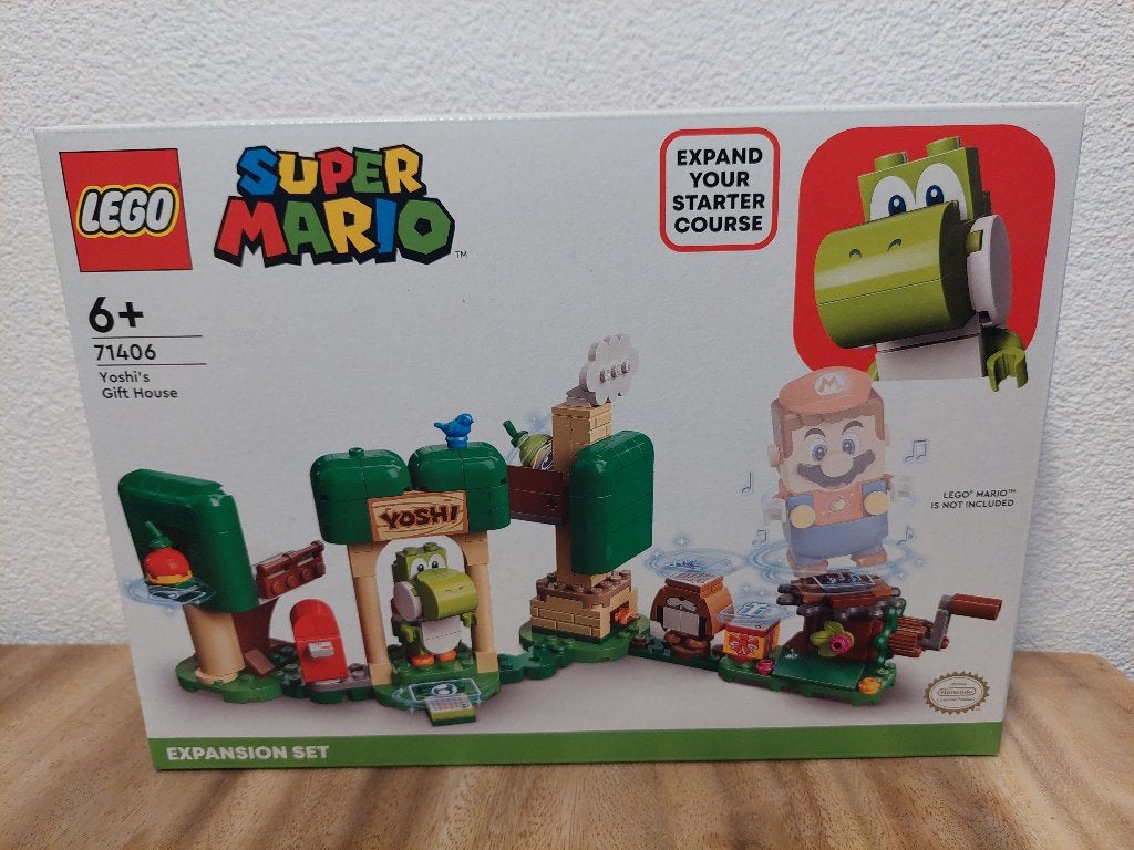 Lego Super Mario 71406 Uitbreidingsset: Yoshi’s cadeauhuisje, Lego, Lego, Nieuw, Ophalen of Verzenden