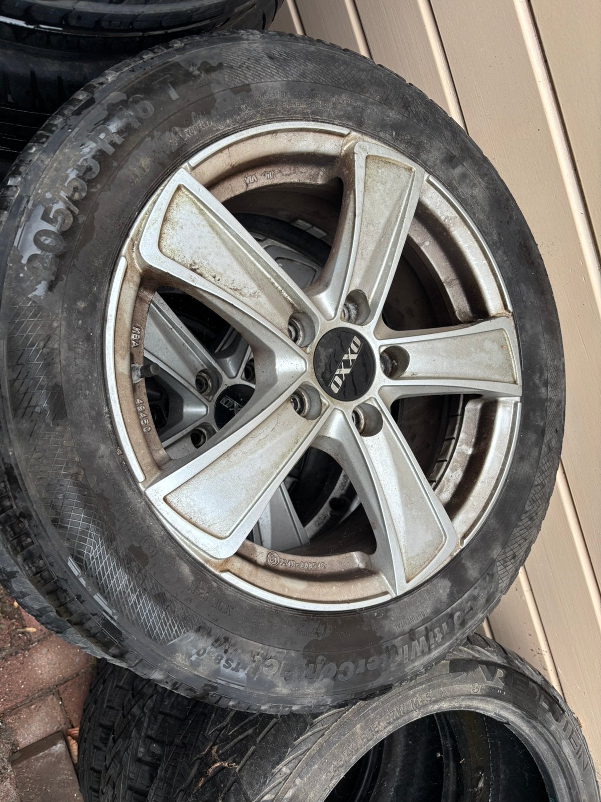 Wielen set 16 inch steek 5x112 Audi A3, Auto-onderdelen, Banden en Velgen, Ophalen, 16 inch, Banden en Velgen, 205 mm
