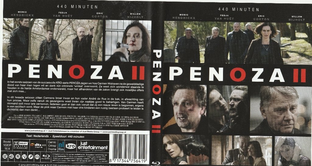 Penoza 2 blu ray ( ned. Ondert. ), Ophalen of Verzenden, Zo goed als nieuw, Actie