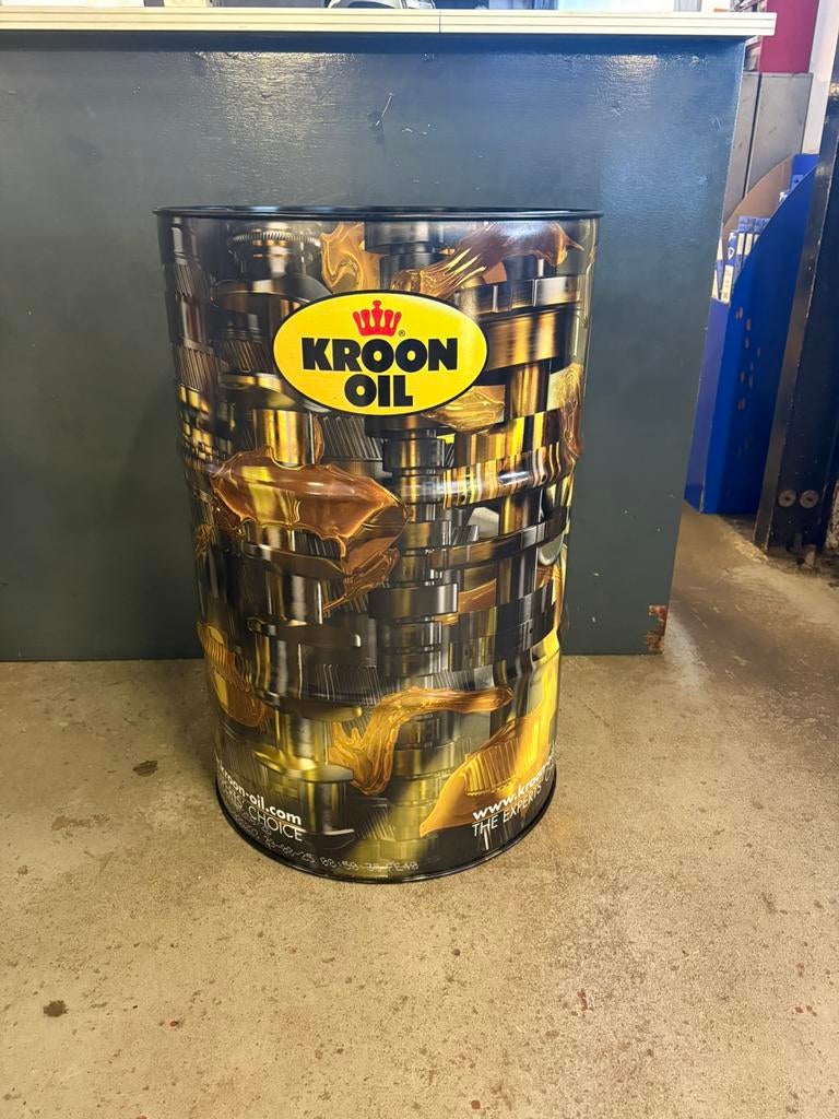 olie vat kroon oil, Ophalen, Zo goed als nieuw