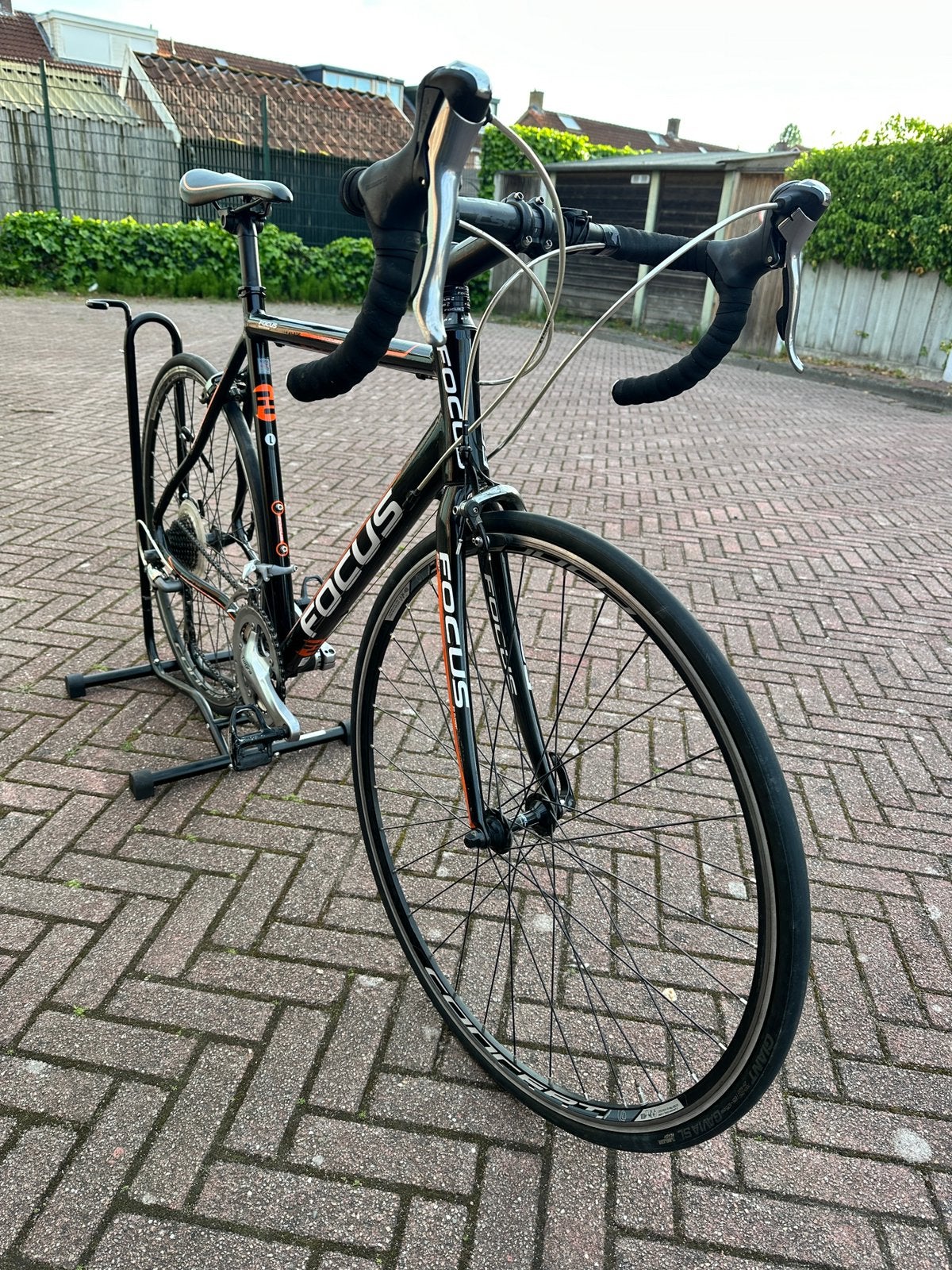 Focus Culebro racefiets - Zwart/Oranje - Maat L, Carbon, Zo goed als nieuw, Meer dan 20 versnellingen, Ophalen