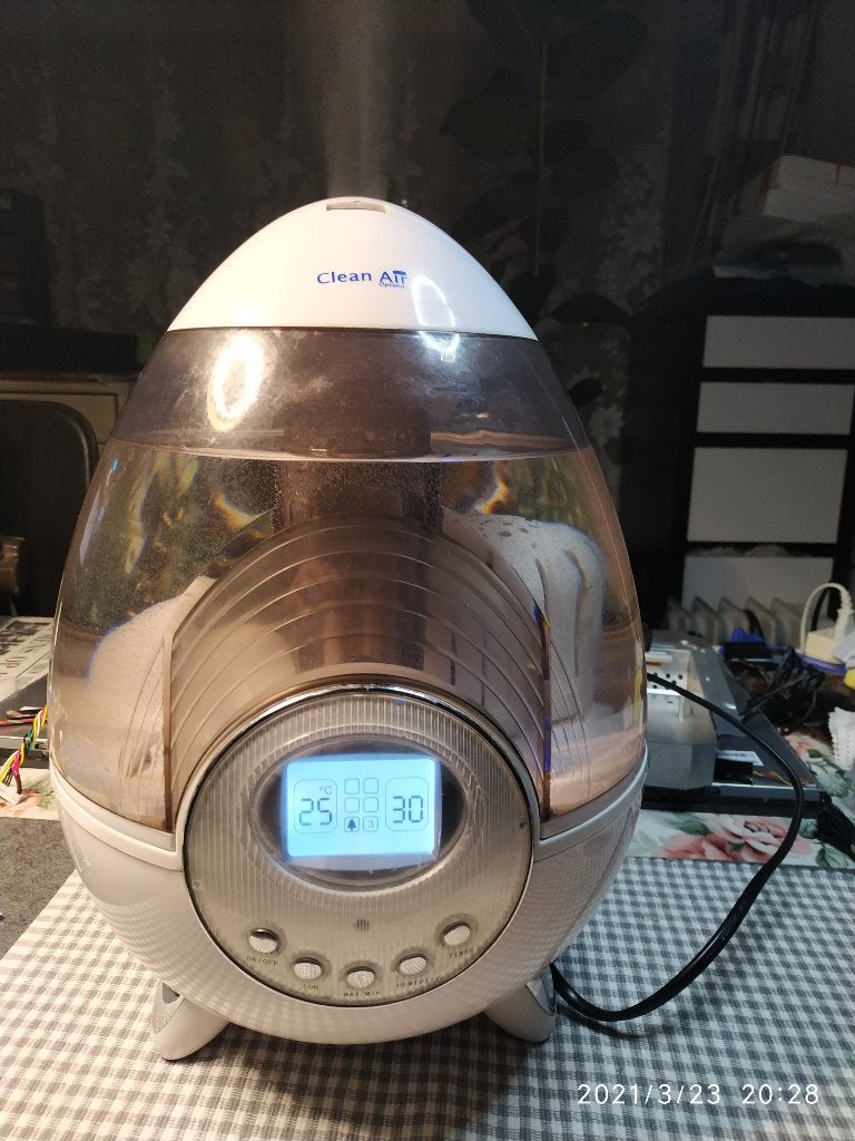 Clean Air Optima CA603 - Luchtbevochtiger met ionisator, Ophalen of Verzenden, Zo goed als nieuw, Luchtbevochtiger