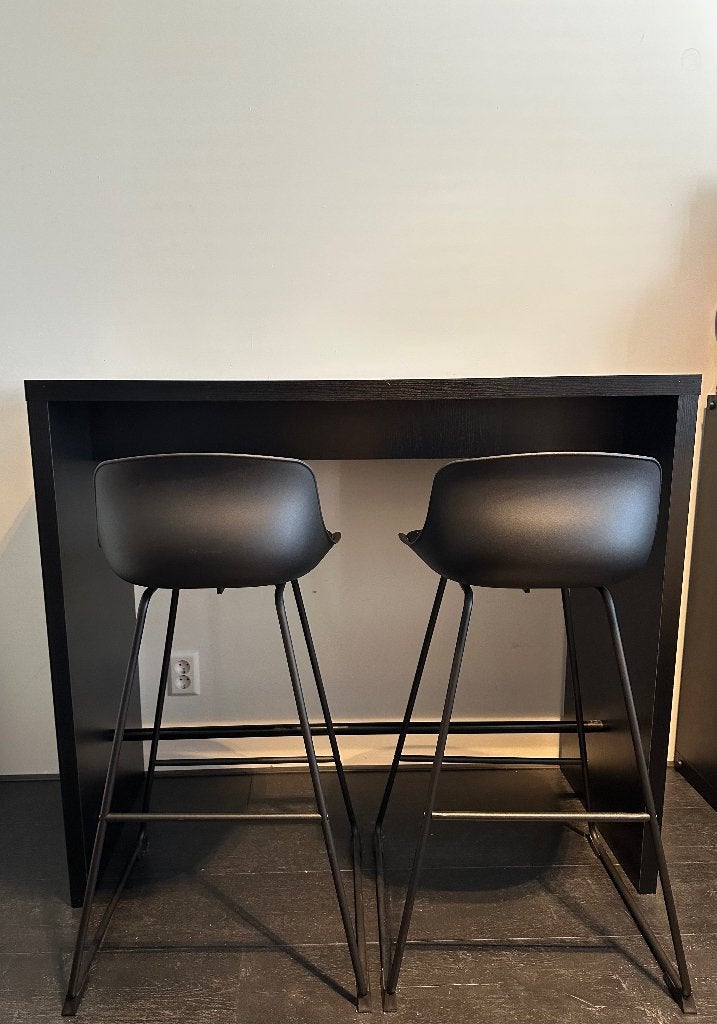 Bartafel incl. 2 barstoelen, Ophalen, Zo goed als nieuw
