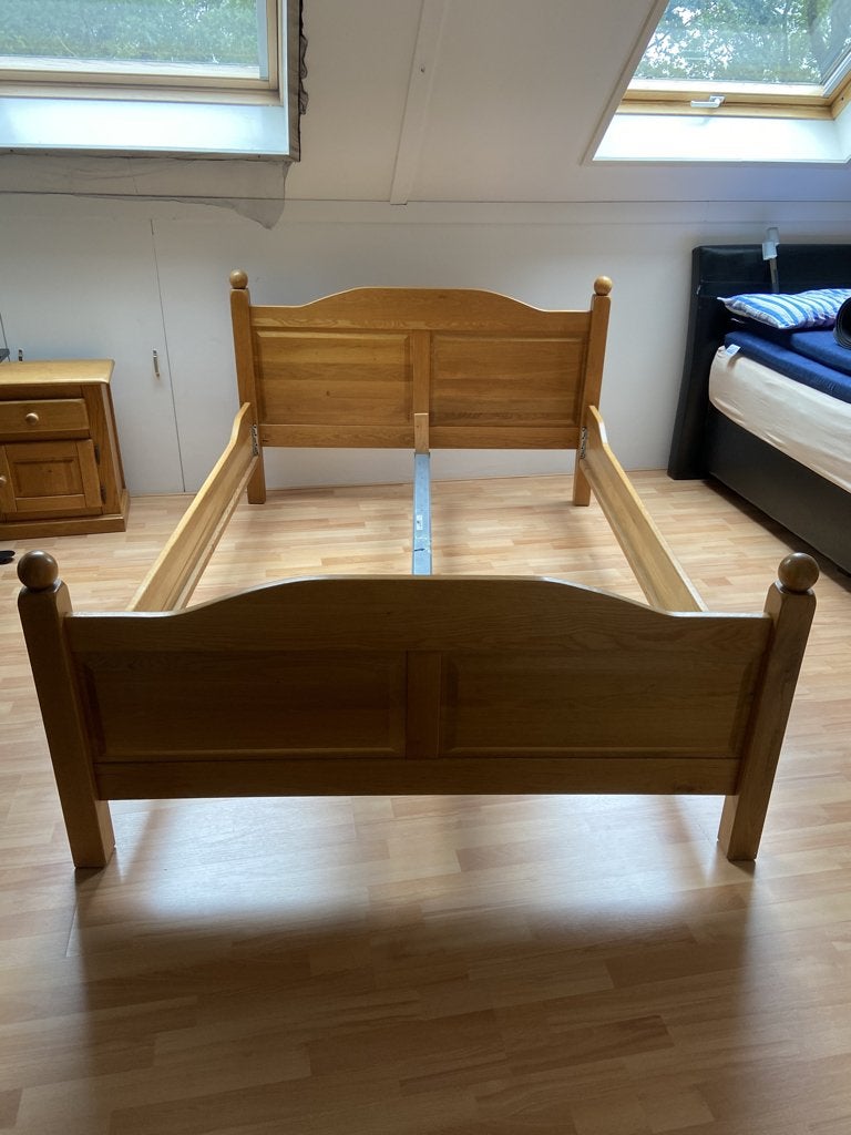 bed met nachtkastjes, Huis en Inrichting, Ophalen, Gebruikt, Tweepersoons, 140 cm
