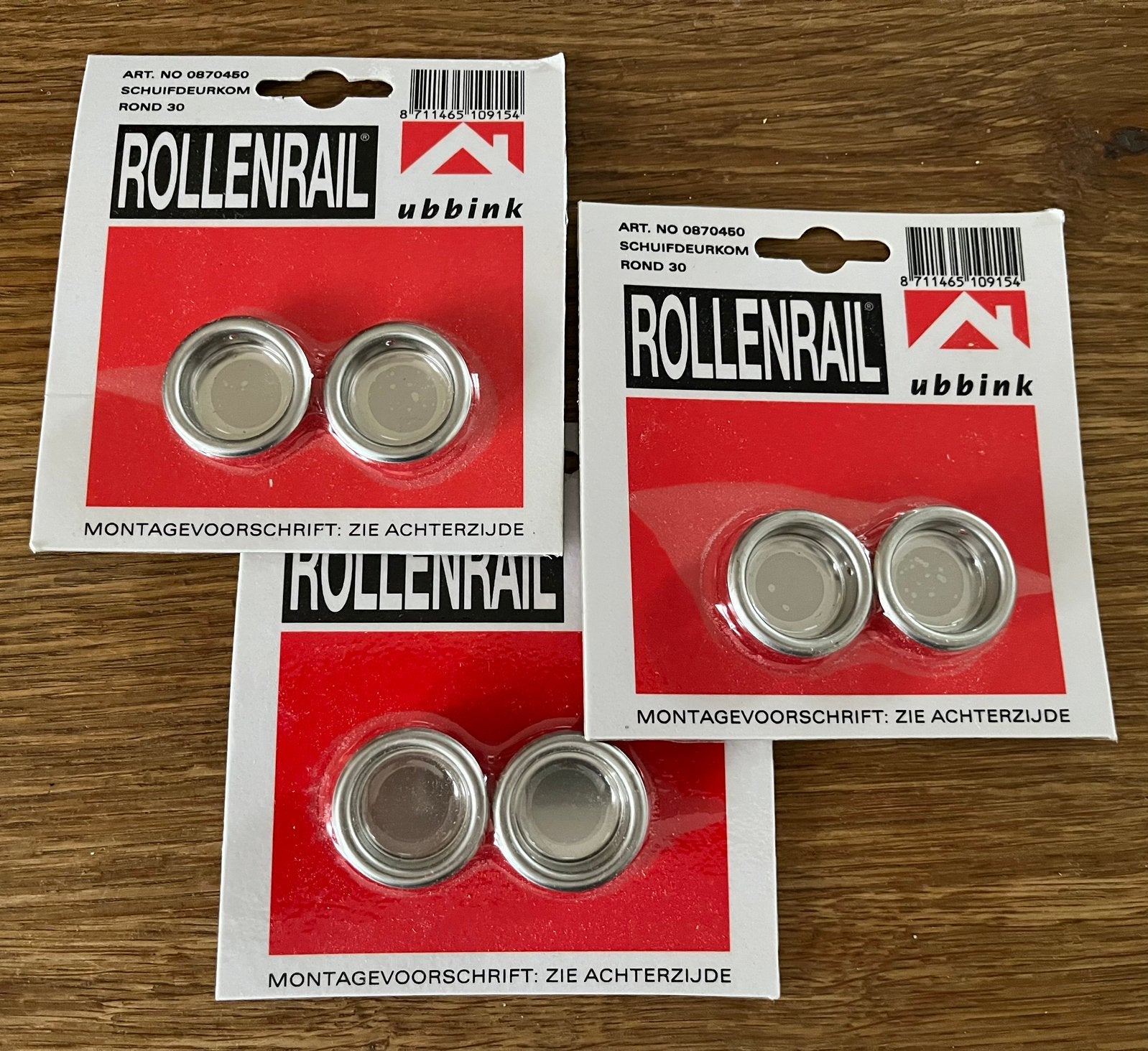 Schuifdeurkom rond 30, Overige stijlen, Nieuw, Ophalen of Verzenden, Metaal