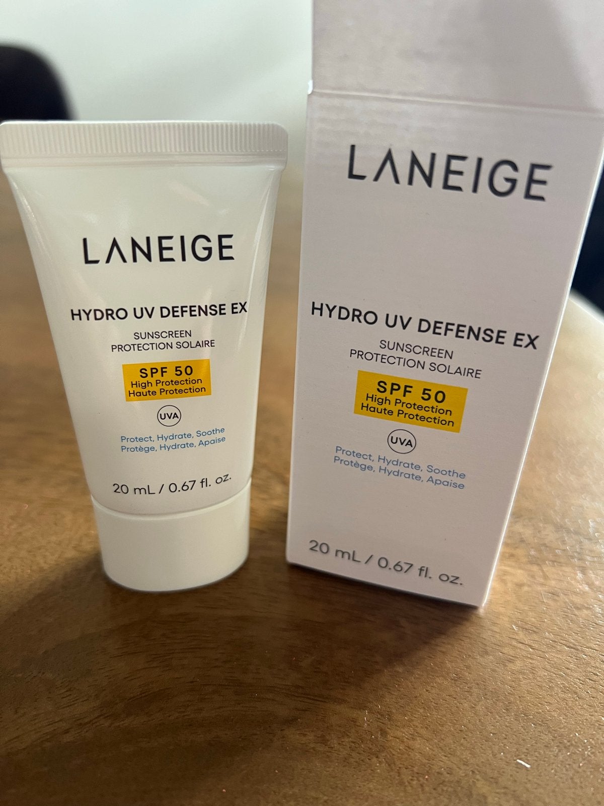 LANEIGE Hydro UV Defense EX SPF 50 Zonnebrandcrème, Ophalen of Verzenden, Nieuw, Gehele gezicht, Verzorging