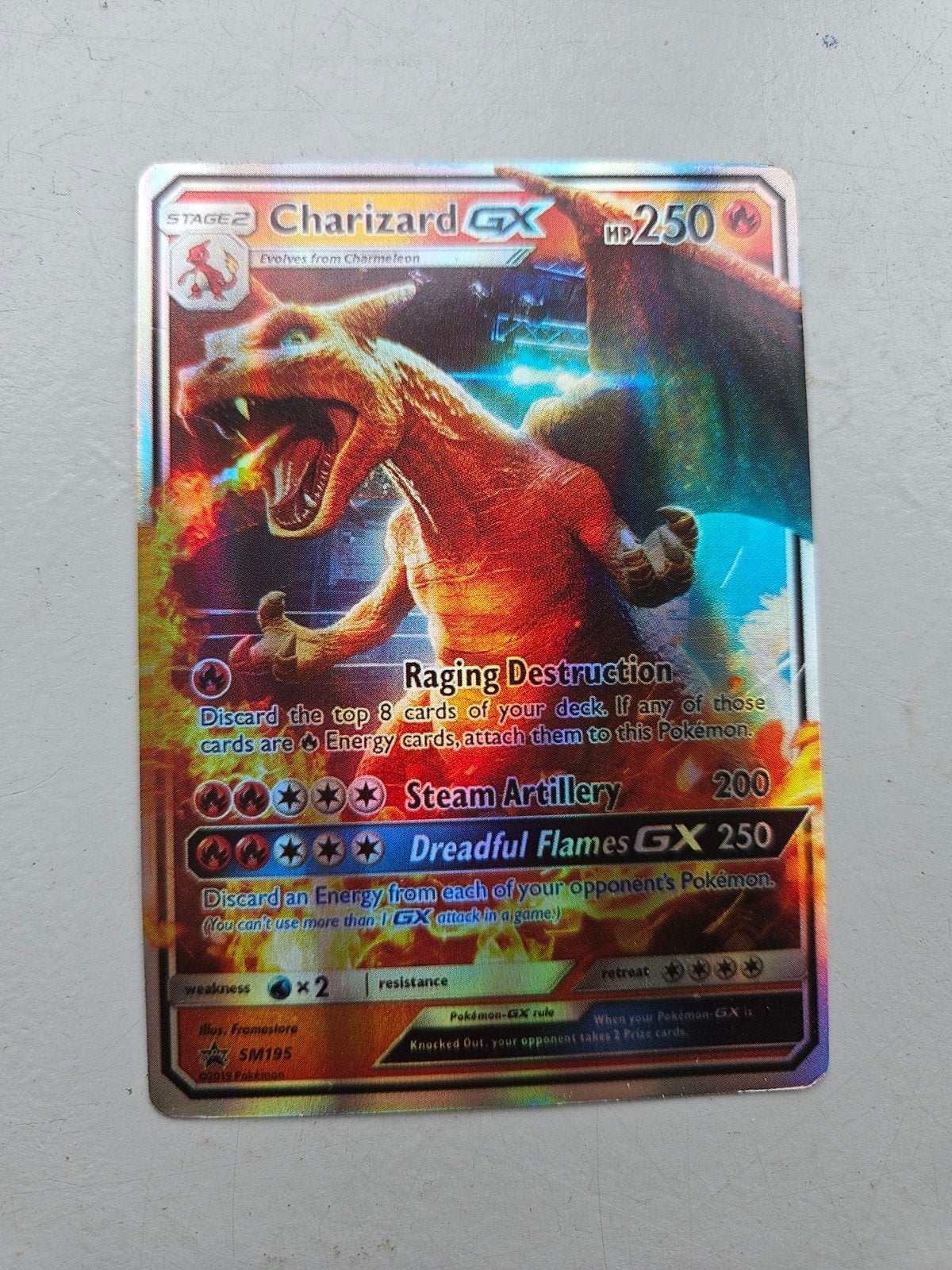 Charizard GX pokemon, Ophalen