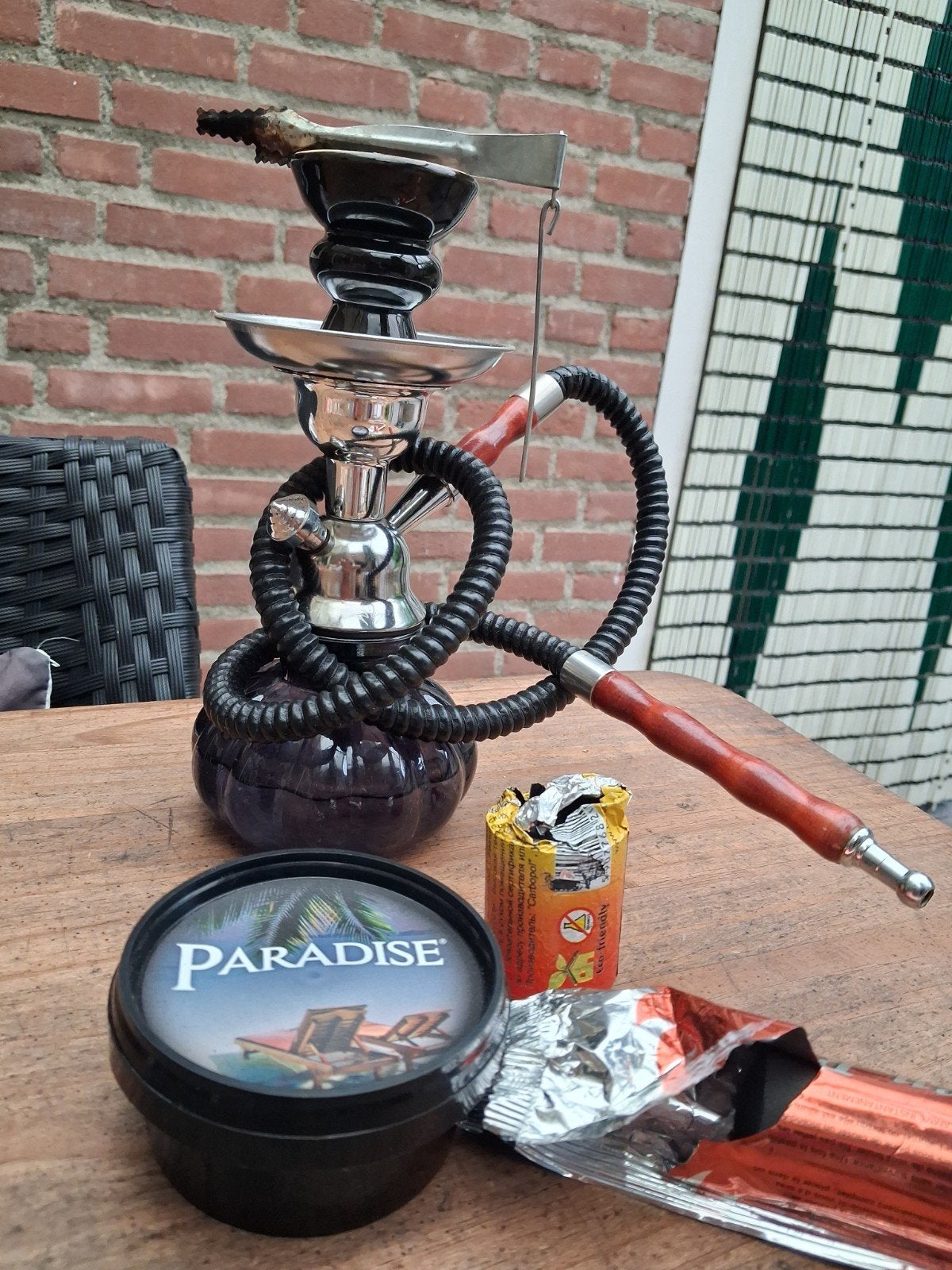 waterpijp shisha, Ophalen, Zo goed als nieuw, (Water)pijp