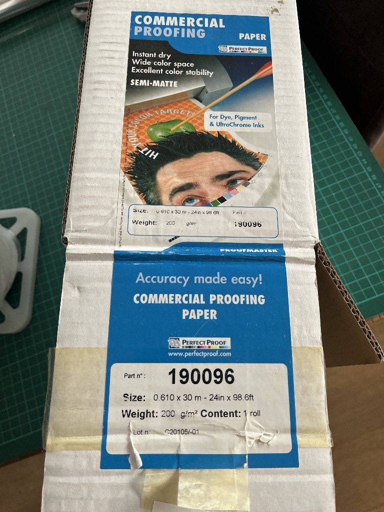 PerfectProof Commercial Proofing Paper 610mm x 30m – 200g, Ophalen, Nieuw
