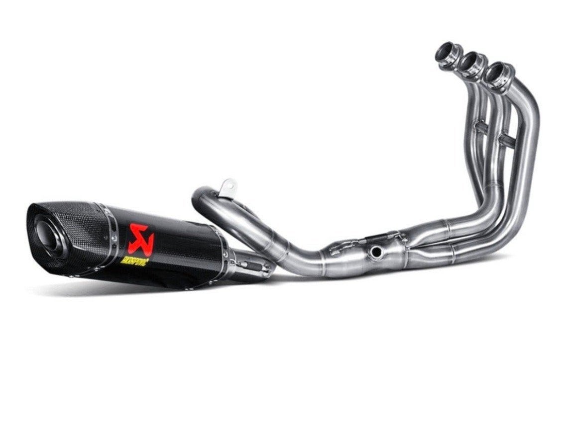 Yamaha MT-09 Akrapvovic Uitlaat Carbon Tracer 900, Ophalen of Verzenden, Gebruikt