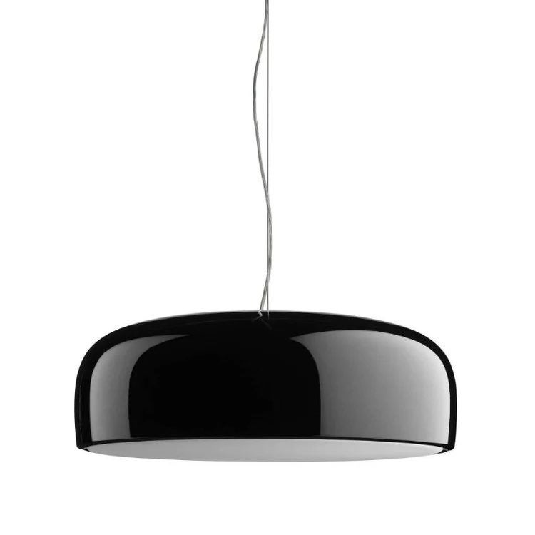 Flos Smithfield zwart hanglamp, Ophalen, Zo goed als nieuw, Metaal, Minder dan 50 cm