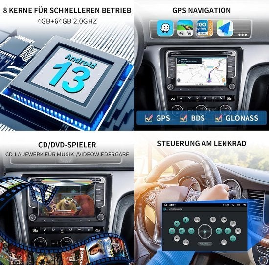 Autoradio – Auto Radio – Mediaradio – Multimedia Radio, Corvance B.V., Verzenden, Nieuw, Corvancebol@gmail.com