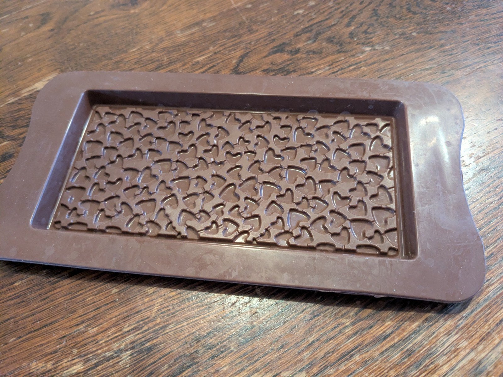 Silicone mal hartjes tablet, Ophalen of Verzenden, Nieuw, Taarten of Cupcakes, Bakvorm