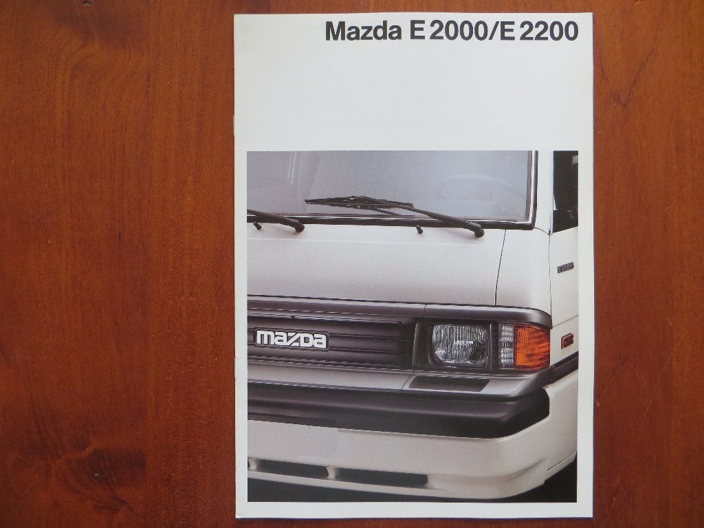 Mazda E2000 / E2200 (okt. 1988), Ophalen of Verzenden, Nieuw, Mazda