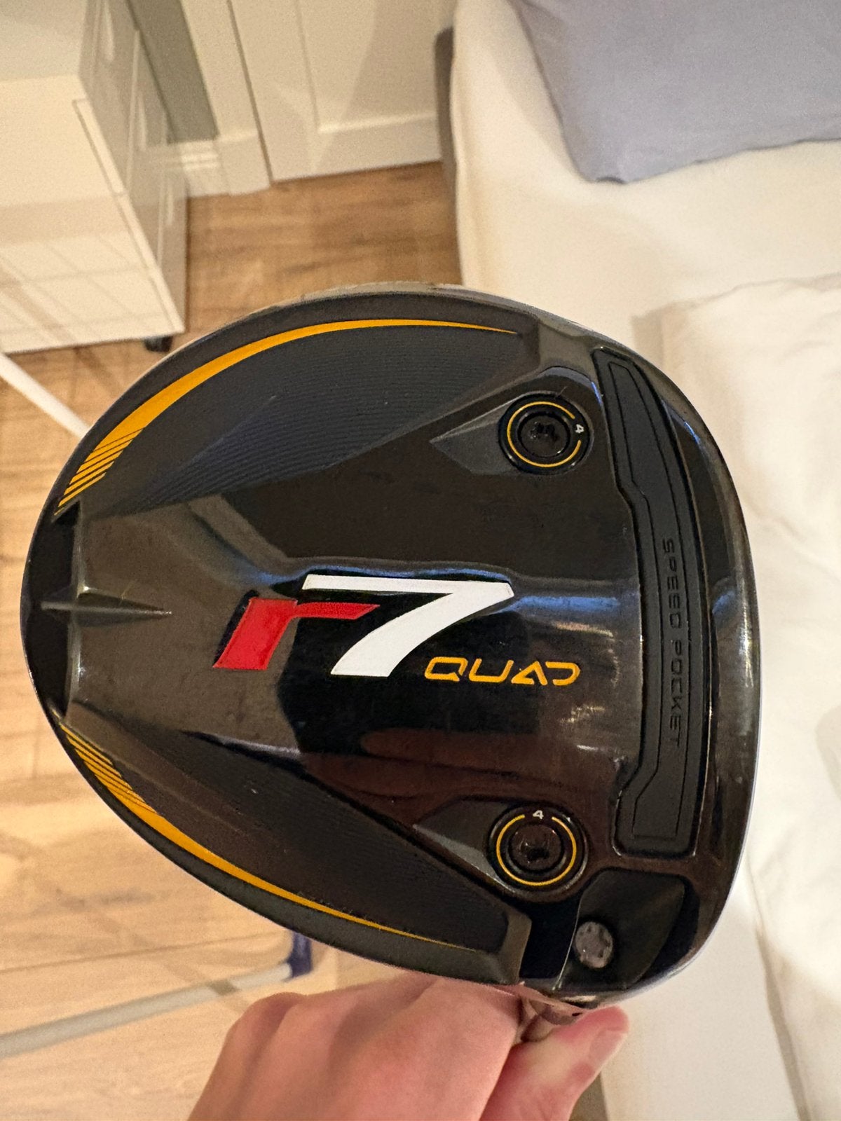 Taylormade R7 mini driver, Velocore+ 6x shaft, Ophalen, Zo goed als nieuw, Overige typen, Overige merken