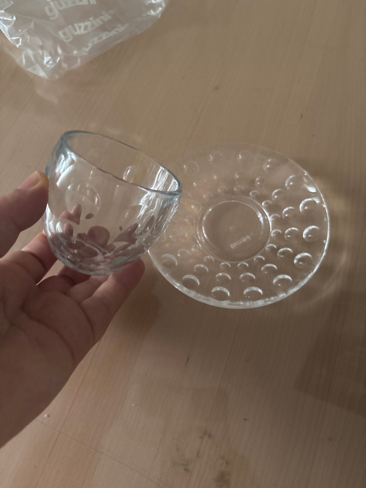Guzzini Venice Kop en Schotel - Nieuw in doos, Huis en Inrichting, Keuken | Keukenbenodigdheden, Overige typen, Kunststof, Nieuw