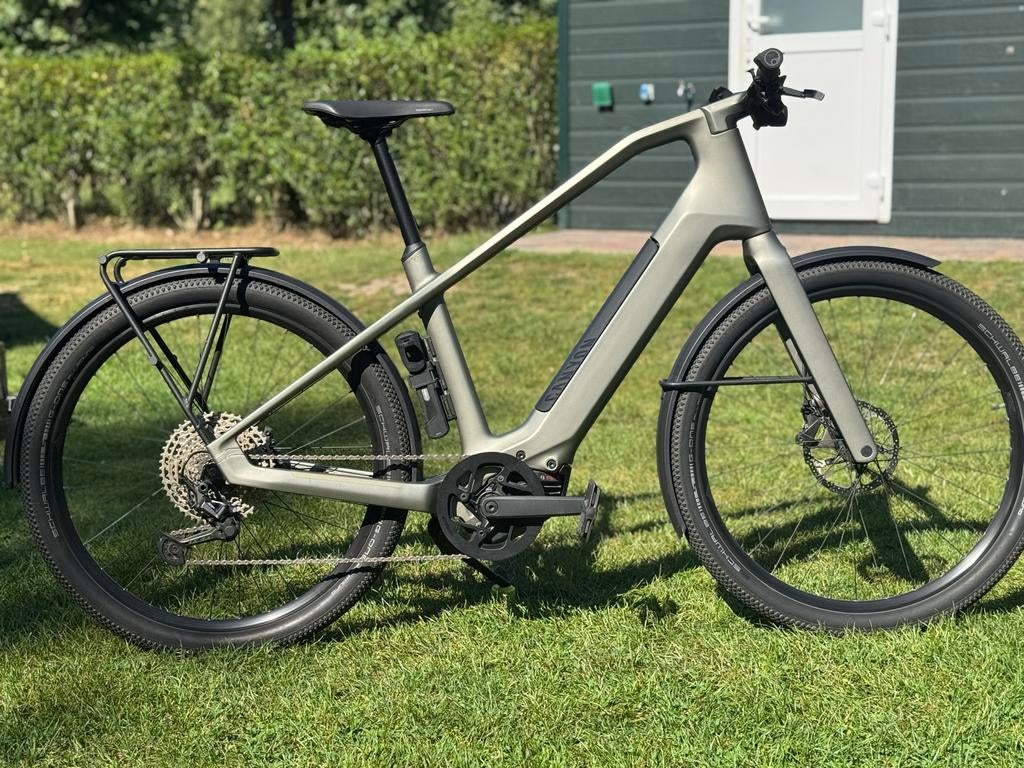 Canyon Precede ON Carbon e-bike maat L, Fietsen en Brommers, Elektrische fietsen, 51 tot 55 cm, Ophalen, Gebruikt, Overige merken