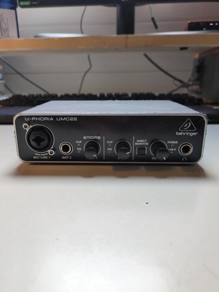 U-PHORIA UMC22 Behringer, Ophalen of Verzenden