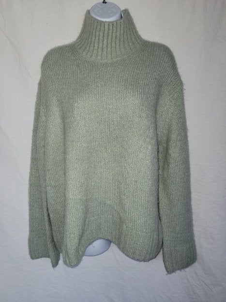 Leuke lichtblauwe gebreide damestrui mt L, Blauw, ., Maat 42/44 (L), Ophalen of Verzenden
