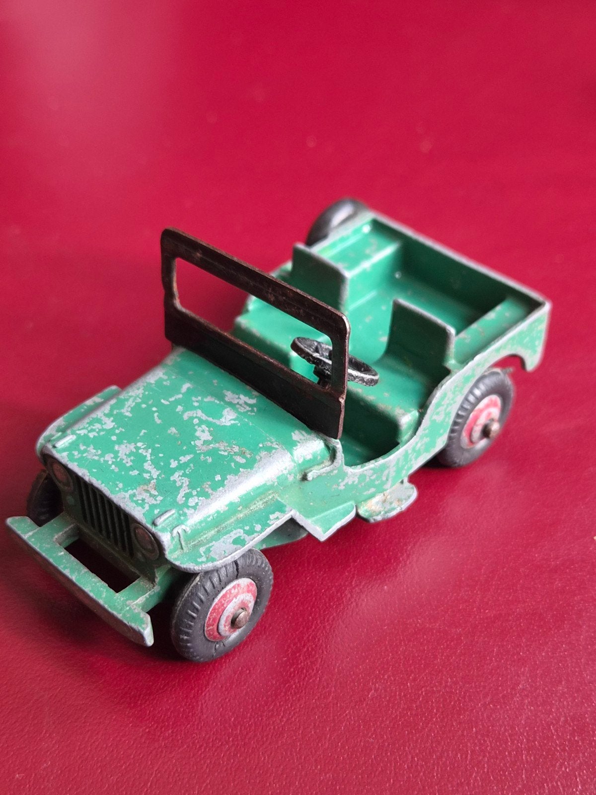 Dinky Toys Jeep 25Y, Hobby en Vrije tijd, Ophalen of Verzenden, Auto, Dinky Toys