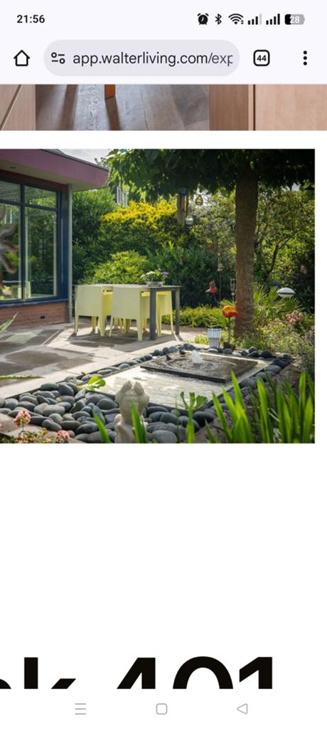 Waterbak rvs ornamentenbak vijver, Ophalen