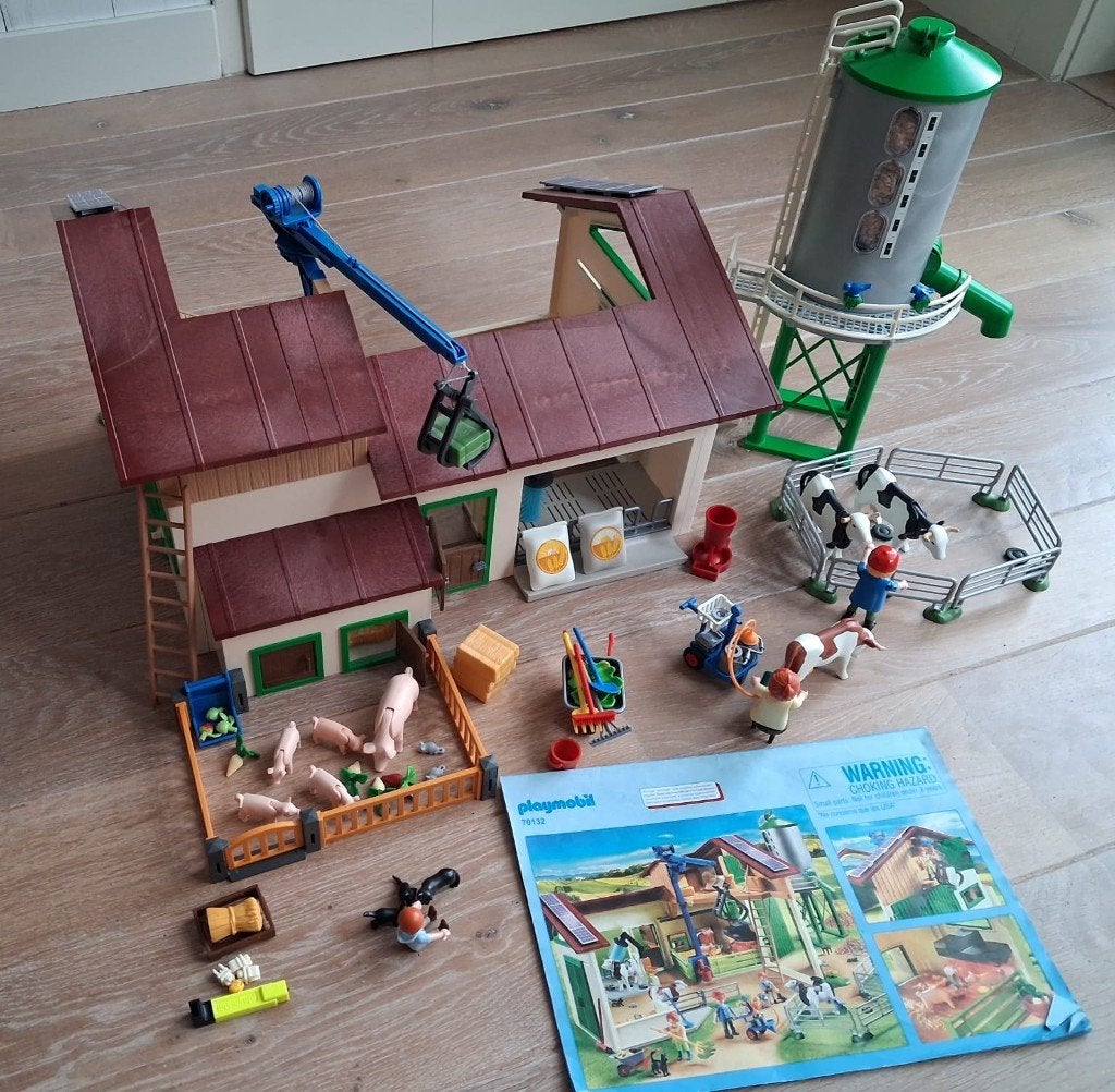 Playmobil Country Boerderij - 70132 - 225 onderdelen, Ophalen, Complete set, Overige typen, Zo goed als nieuw