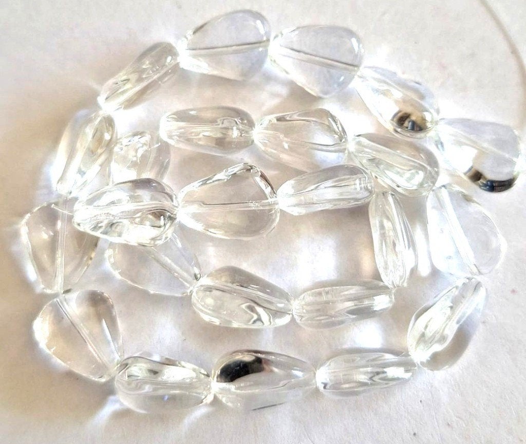Streng aparte glas kralen 15x12 mm, Verzenden, Nieuw, Kraal