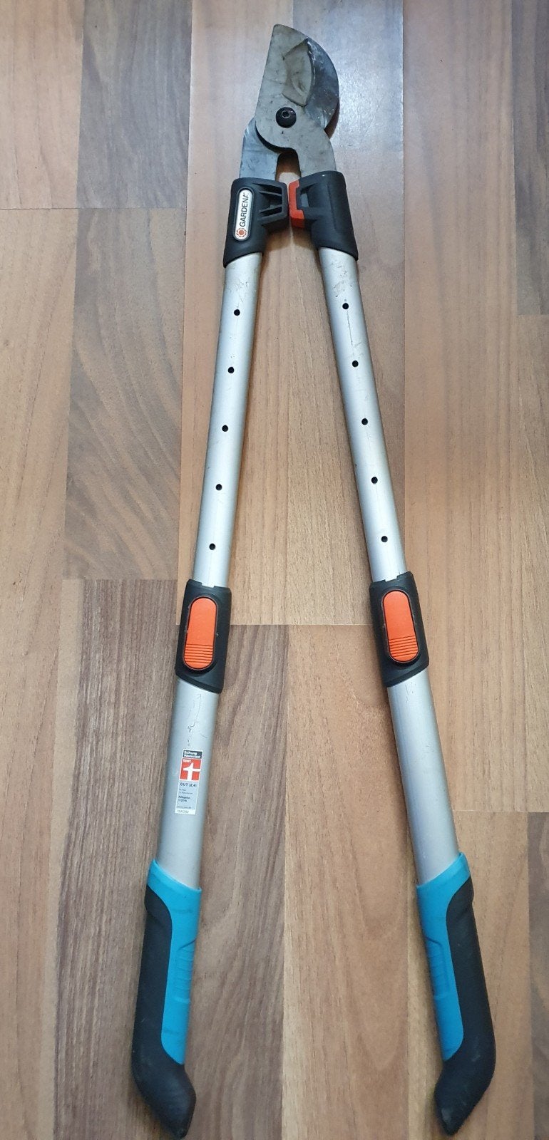Grote uitschuifbare Gardena takkenschaar., Tuin en Terras, Ophalen of Verzenden, Zo goed als nieuw, 30 t/m 39 mm, Gardena