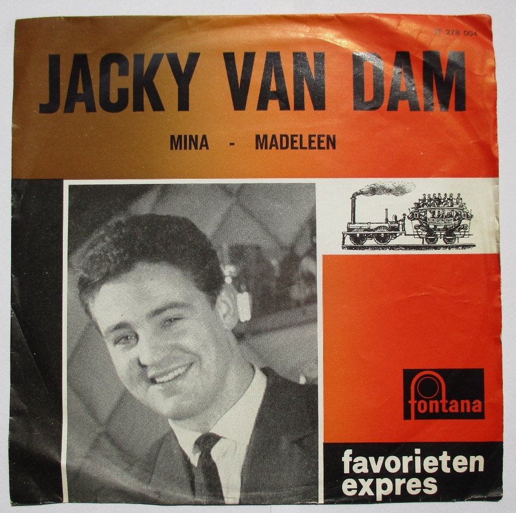 Jacky van Dam, Cd's en Dvd's, Vinyl | Nederlandstalig, Gebruikt, Originele persing, 7 inch, Ophalen of Verzenden
