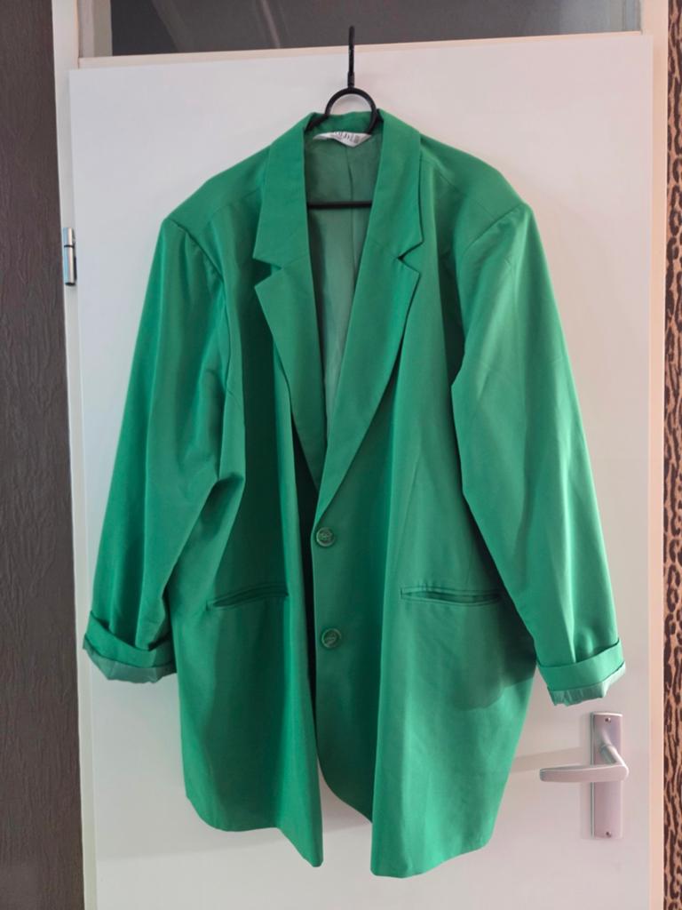 Studio UNTOLD Groen Jasje Maat 58/60, Kleding | Dames, Studio UNTOLD, Maat 46/48 (XL) of groter, Ophalen of Verzenden, Zo goed als nieuw