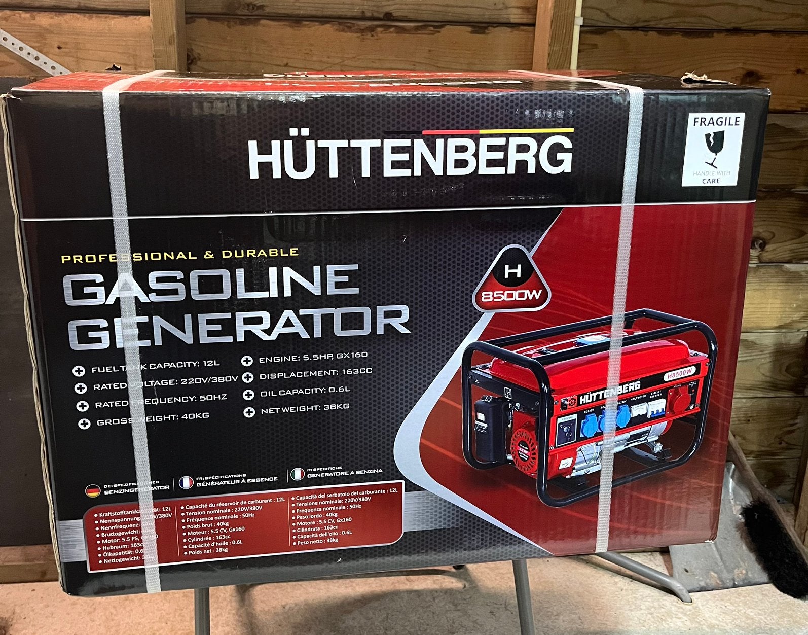 NIEUW - Hüttenberg H8500W aggregaat, Doe-het-zelf en Verbouw, Ophalen, Nieuw